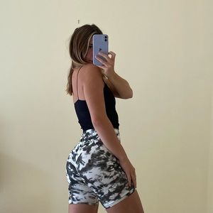 Nastygal Tye Dye Biker shorts